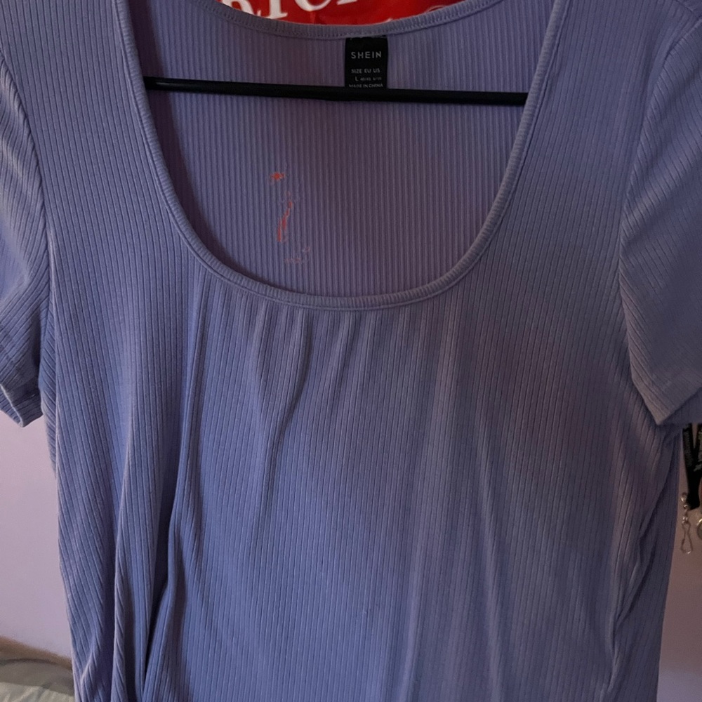 Purple shirt